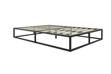 Black Small Double Bed Frame