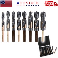 8 PCS HSS Cobalt Silver and