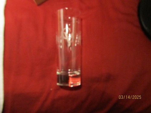 Vintage etched courvoisier - etched,