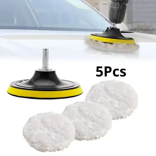 5in car polisher gross wool - 5in,