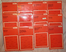 JOB LOT 10 X OS ONE INCH  RED