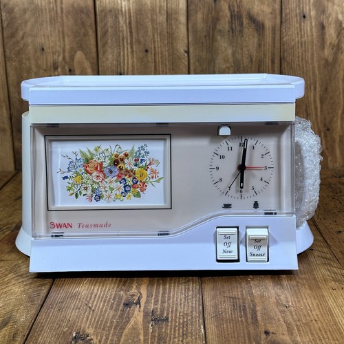 Swan compact teasmade - swan, white