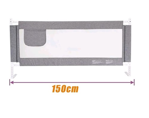 Bed safety rail guard - rail,