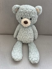 Mary Meyer Putty Nursery Teddy Bear Sea foam Soft Plush Toy Comforter Apx 17”