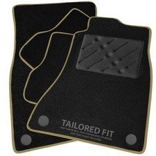 To fit Alfa Romeo Spider S4 1990-1993 Black Car Mats Tailored [BRW]