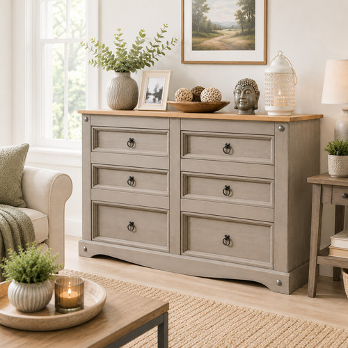 Corona grey chest drawers - corona, of