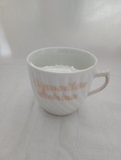Moustache Cup. Vintage. A Present From Frodsham.