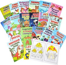 Zylota 20 Pack Colouring Books