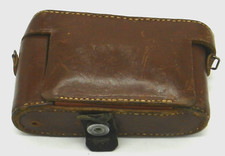 Vintage Agfa Record III camera Apotar f4.5/105 Lens with leather case.