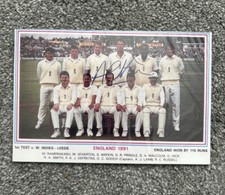 Alec Stewart Hand Signed 9x6
