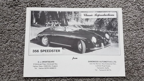 Sportscars porsche 356 - dj,