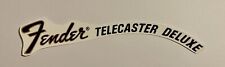 1970’s Fender Telecaster Deluxe Large Headstock Waterside  Decal