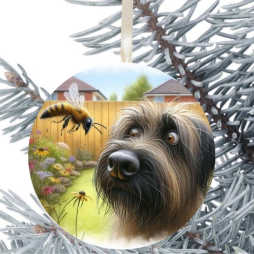 Briard dog gift decoration - briard,
