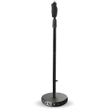 Ultimax UTX250 Black Microphone Upright Stand with Quick Release and Heavy Base