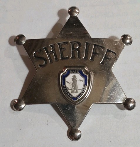 Vintage toy souvenir sheriff - toy,