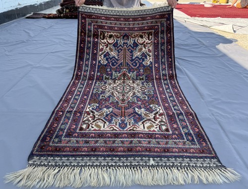 Fine antique afghan - fine, baluchi