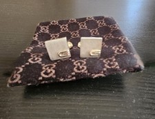 Vintage Gucci Silver Cufflinks
