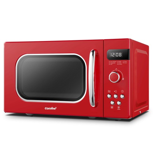 Retro style 800w 20l microwave - retro,
