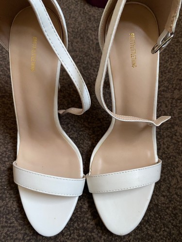 Pretty little thing white high - pretty,