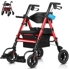 2-in-1 Wheelchair&Rollator