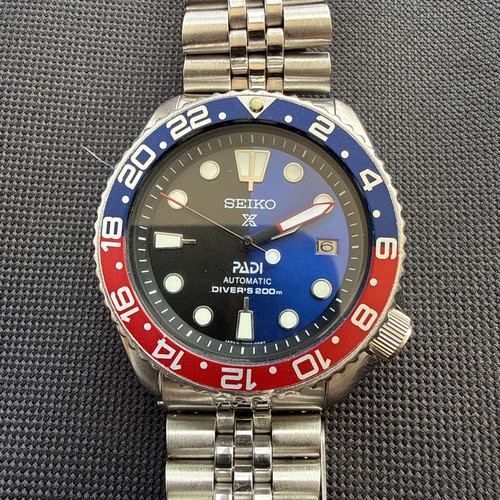 Seiko blue black padi prospex - black,