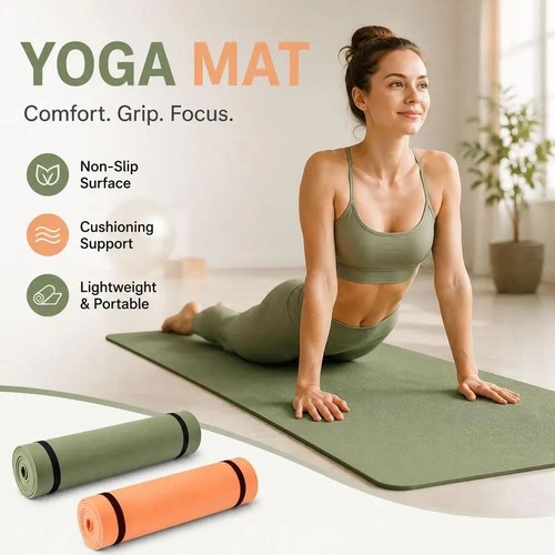 Yoga mat 15mm - 15mm, thick