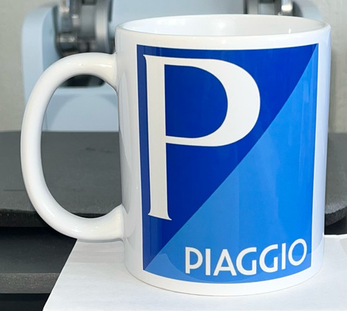 Vespa scooter mug piaggio - scooter, mug,