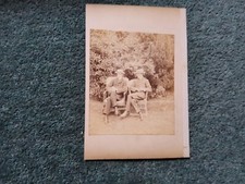 B9zc Vintage Original Bw Photograph Men Straw Boaters