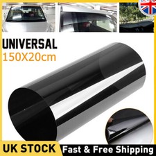 Black Sun Strip Visor Tint Tinting Solar Film Windscreen Car Van 60*8" Universal