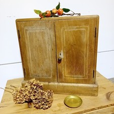 Small antique pine cupboard - small,
