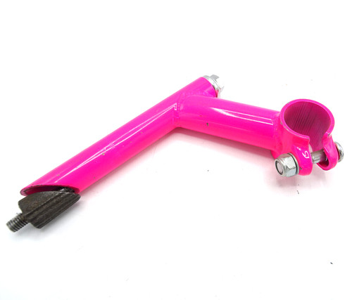 Retro dayglo pink steel mtb - pink,