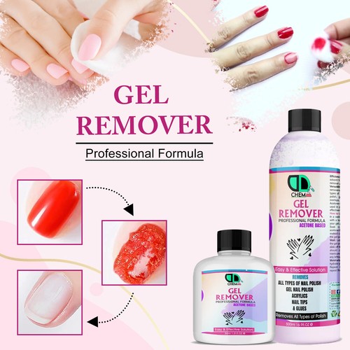 Gel polish remover acetone - gel,