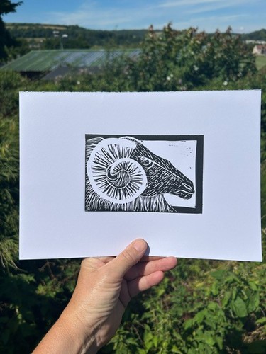 Rams head original - a4,