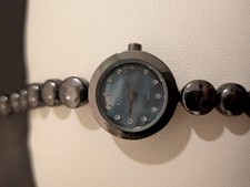 Ladies Black Skagen Quartz Watch. New Battery Fitted Working