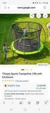 10ft Outdoor Kids Trampoline