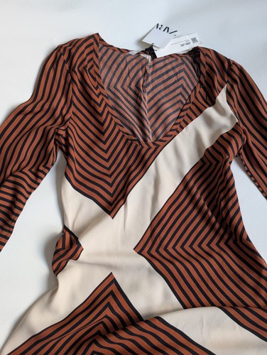 Zara geometric print - zara, long
