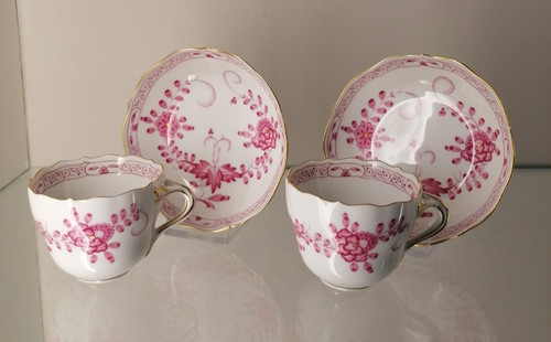 Meissen mocha cups place - meissen,