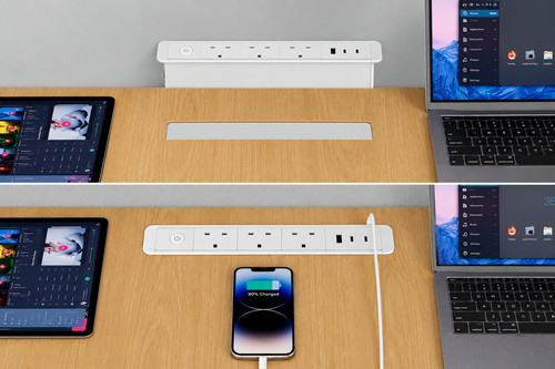 Bqo recessed desk - bqo, strip