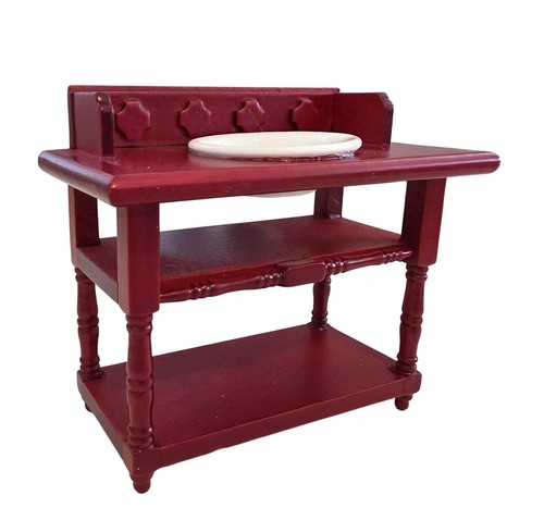 Dolls house victorian mahogany - victorian,