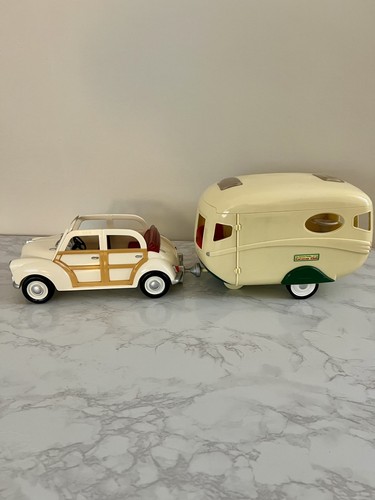 Sylvanian families cream car - sylvanian,