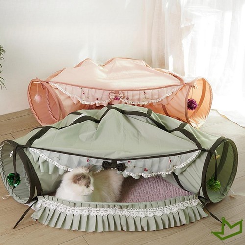 Cat tunnel and bed toy - cat,