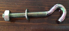2 x Threaded Hook Bolts
