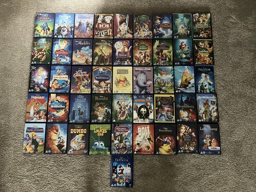 Walt disney dvd job lot - walt,