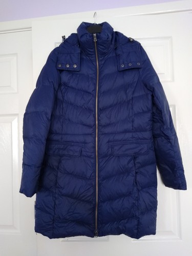 Lands end womens navy down - end,