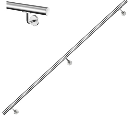 Stair handrail wall mounted - stair,