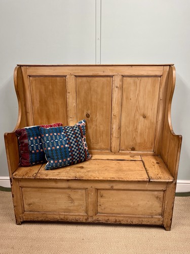 Antique victorian pine box - victorian,