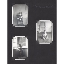 SLEAFORD Lincs, Scenes of Family Life at Harwin House - 6x Vintage Photos 1950