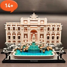 🏛️New🏛️ MOC 21062 Trevi Fountain Building Blocks Architecture 1880pcs