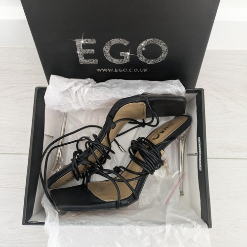 Ego sunbathe lace heels - lace, up