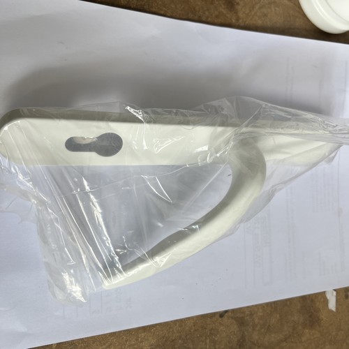 Upvc 92mm door handle - handle, (white)